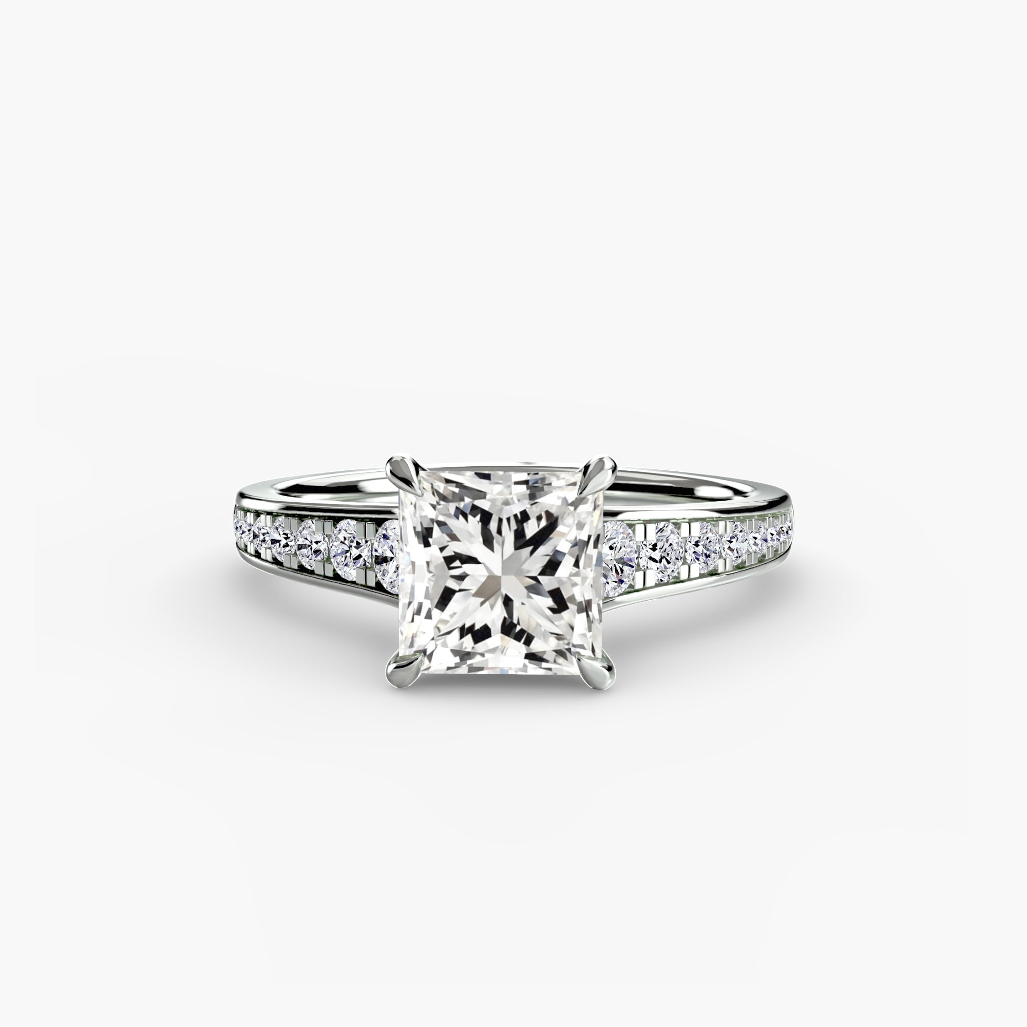 Solitaire mit Pavé 7