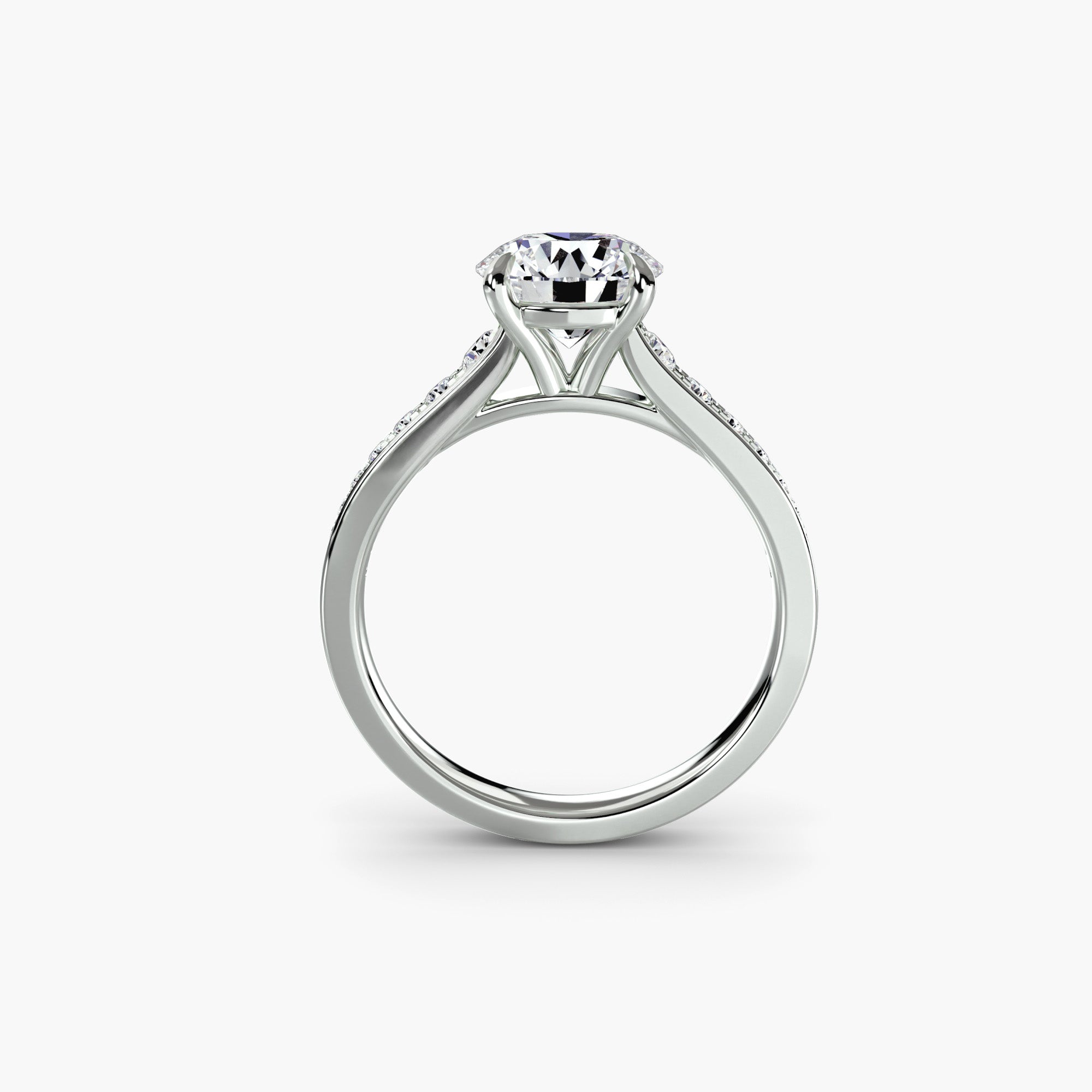 Solitaire mit Pavé 7
