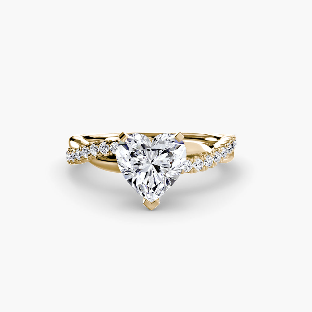 Der Emerald Twist Pavé-Ring