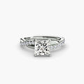 Der Emerald Twist Pavé-Ring