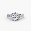 Der Twist Pavé Ring