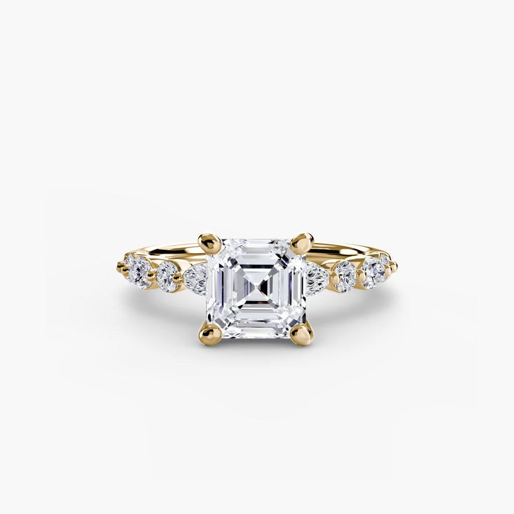 Solitaire mit Eternity Pavé 2