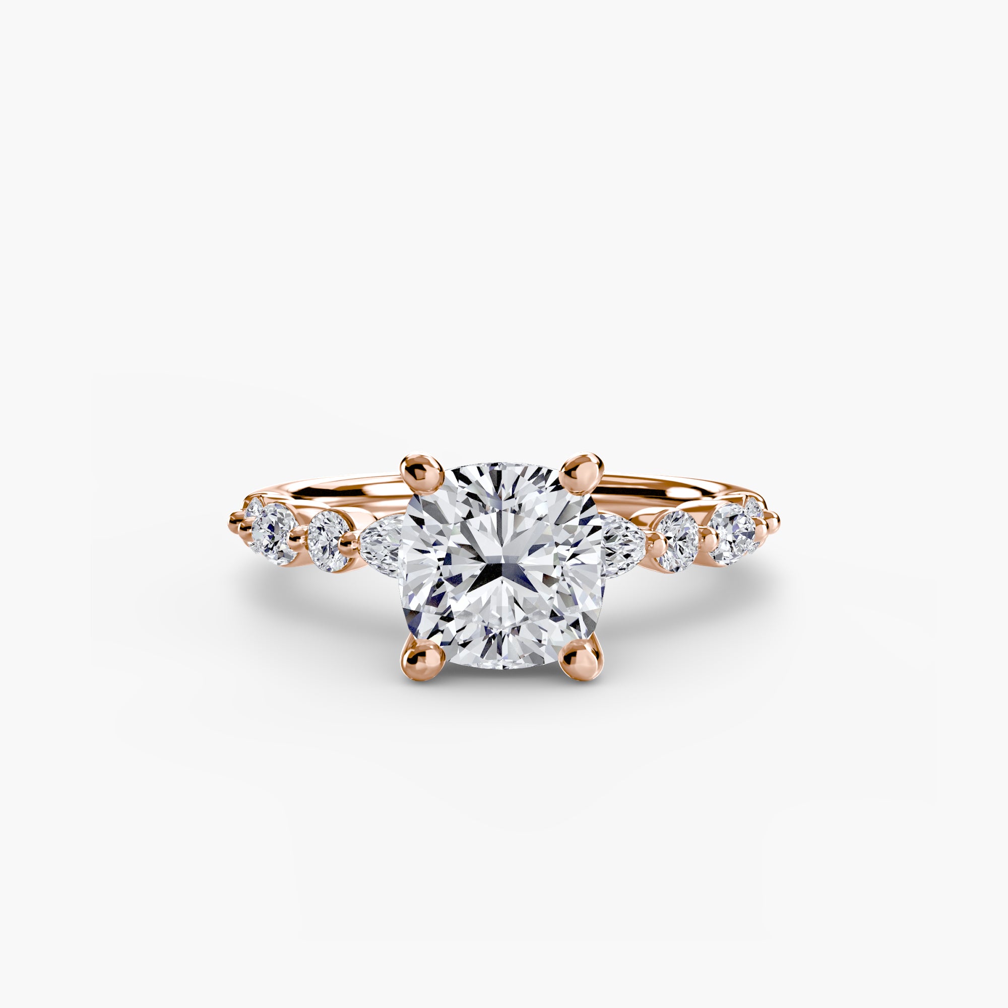 Solitaire mit Eternity Pavé 2