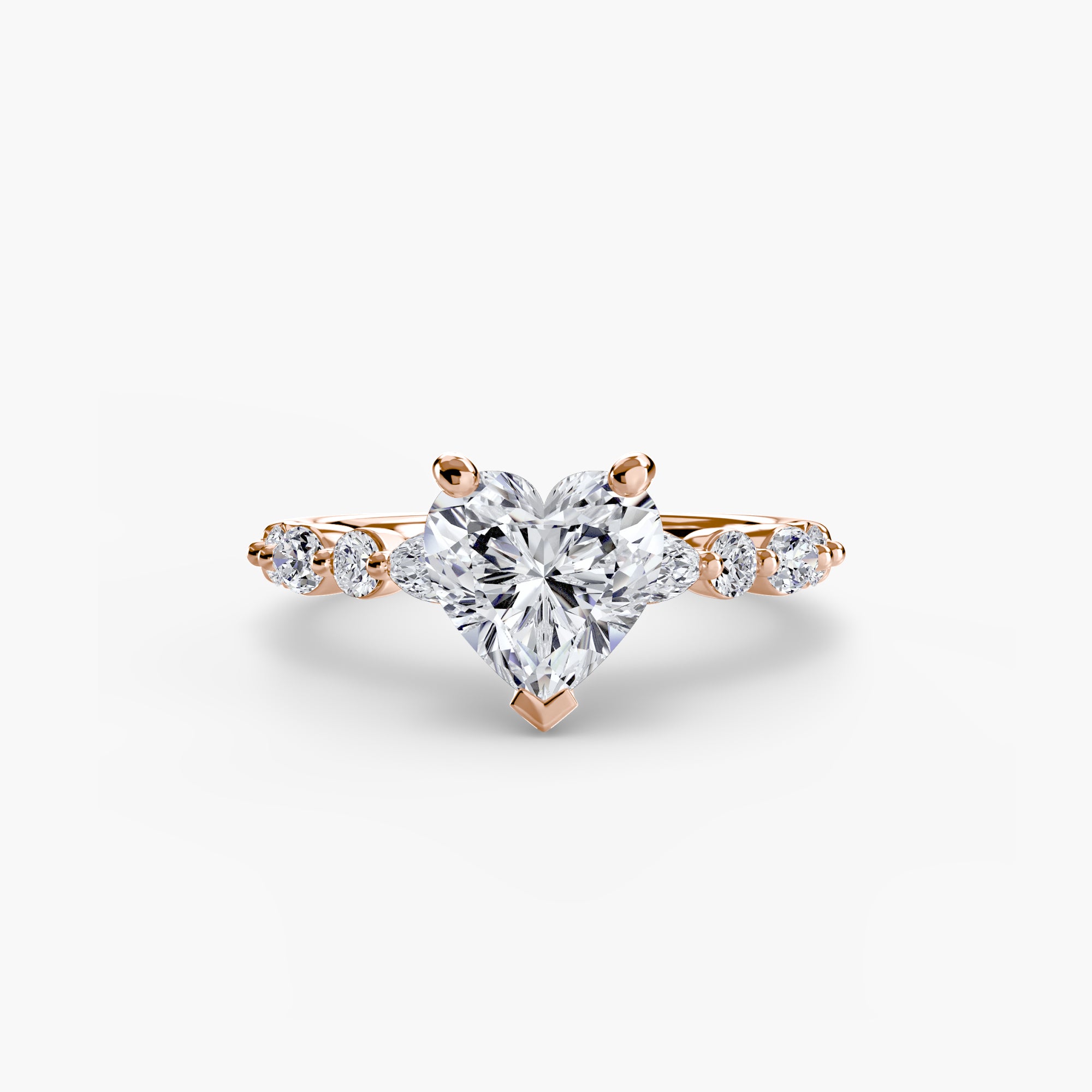 Solitaire mit Eternity Pavé 2