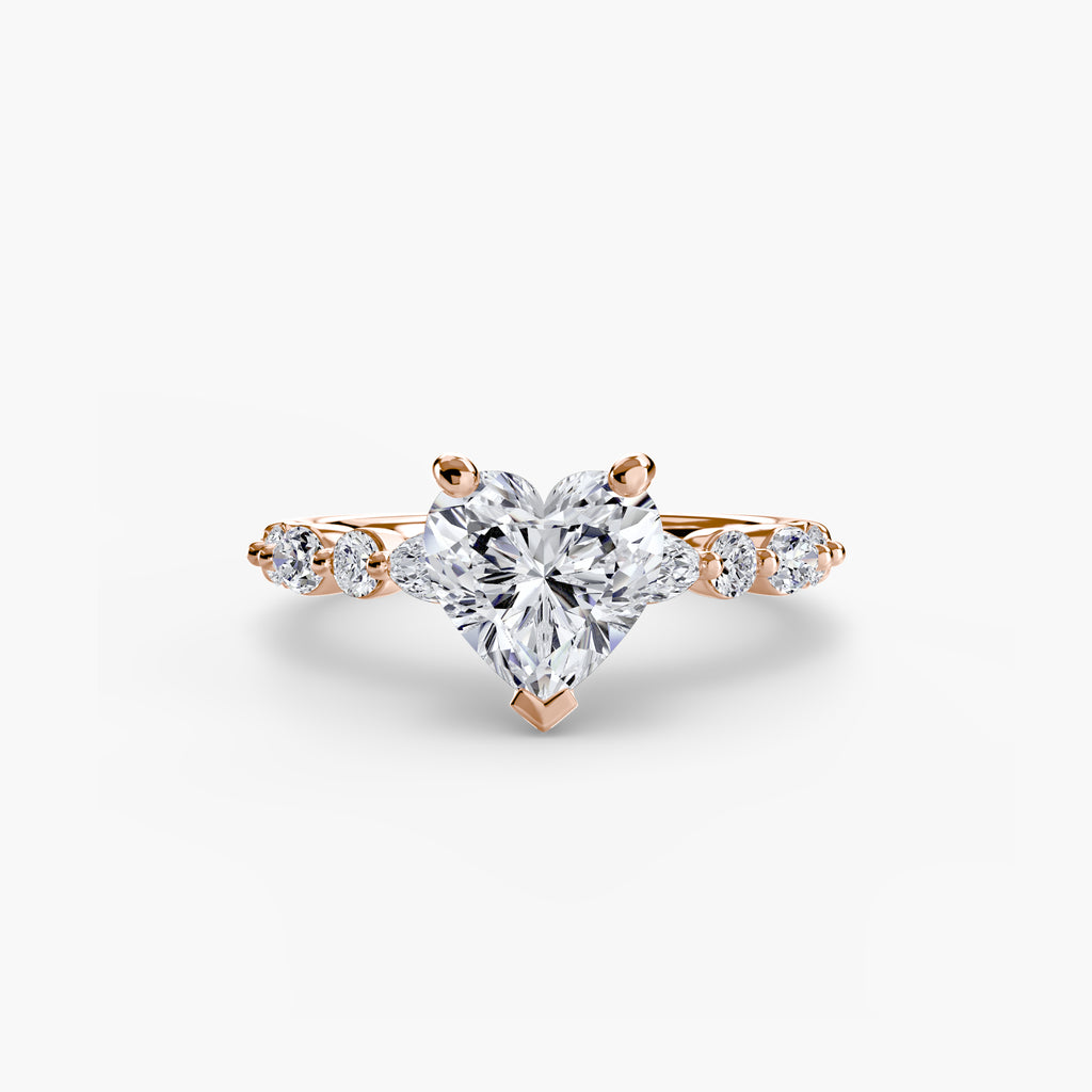 Solitaire mit Eternity Pavé 2