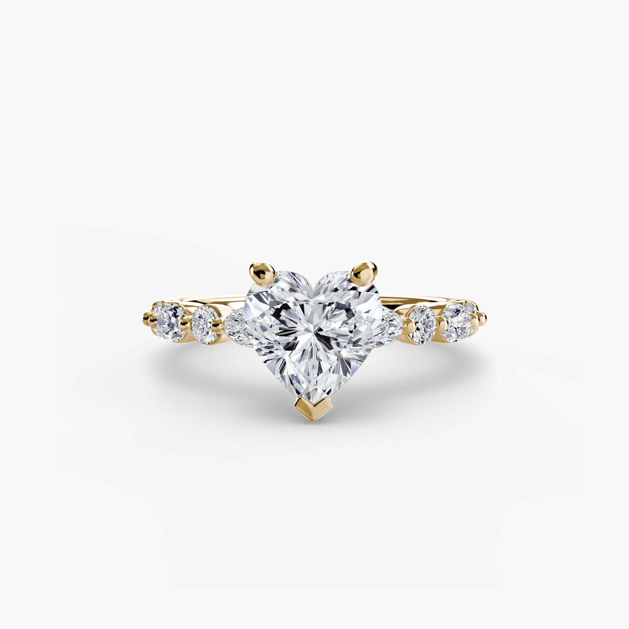 Solitaire mit Eternity Pavé 2